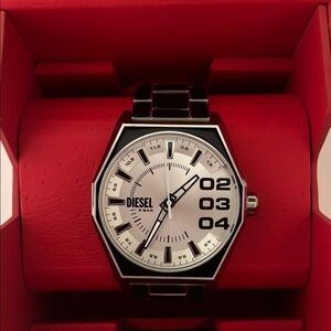 Diesel Silver Analog Watch